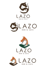 Kang Won-jun (laphrodite1223)さんの新規開業するドッグラン併設ドッグカフェ｢LAZO｣のロゴを募集しますへの提案