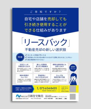 nakagami (nakagami3)さんの不動産チラシ「リースバック」の広告への提案