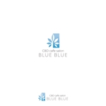 Lily_D (dakir)さんのエステティックサロン「CBD cafe salon BLUE BLUE」のロゴへの提案
