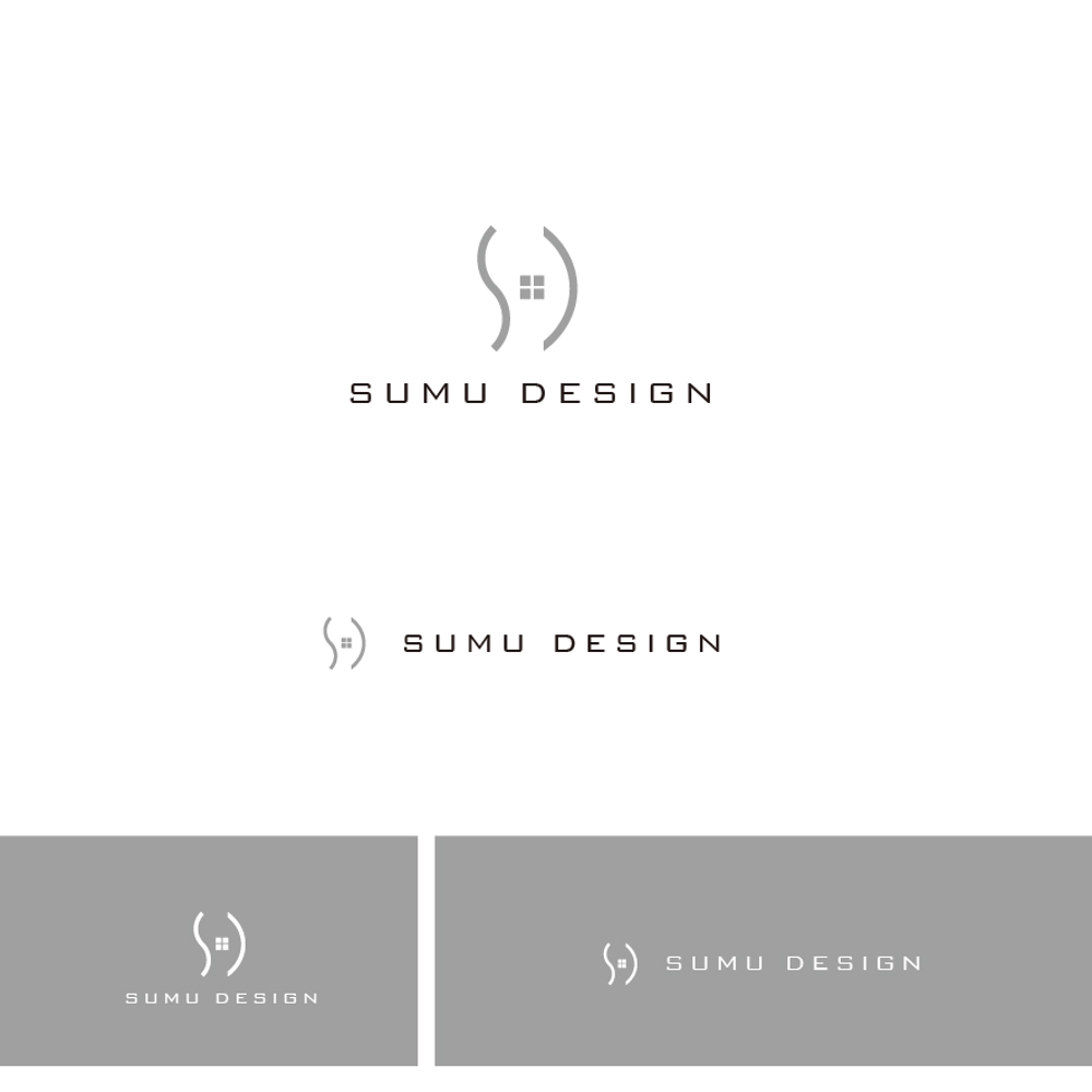 建築・インテリアデザイン会社　Sumu Designのロゴ作成依頼