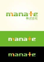 RAYgraphicさんの介護・接骨院事業「manate株式会社」のロゴへの提案