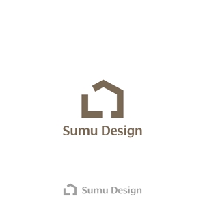 M+DESIGN WORKS (msyiea)さんの建築・インテリアデザイン会社　Sumu Designのロゴ作成依頼への提案