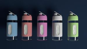 Blue ()さんの女性向けの飲料用容器のデザインコンペへの提案