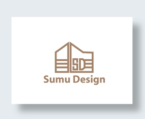 IandO (zen634)さんの建築・インテリアデザイン会社　Sumu Designのロゴ作成依頼への提案