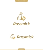 queuecat (queuecat)さんのドッグフード　ペット用品　メーカー　「ラスミック株式会社」(Rassmick)のロゴへの提案