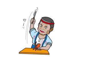 株式会社イーネットビズ (e-nets)さんの【継続依頼有り】たこ専門ECサイトのキャラクター募集◆70年代スポーツ漫画風ガンコ職人キャラへの提案