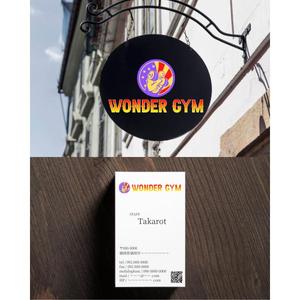 takarot (takarot11)さんのフィットネスジム「WONDER GYM」のロゴへの提案