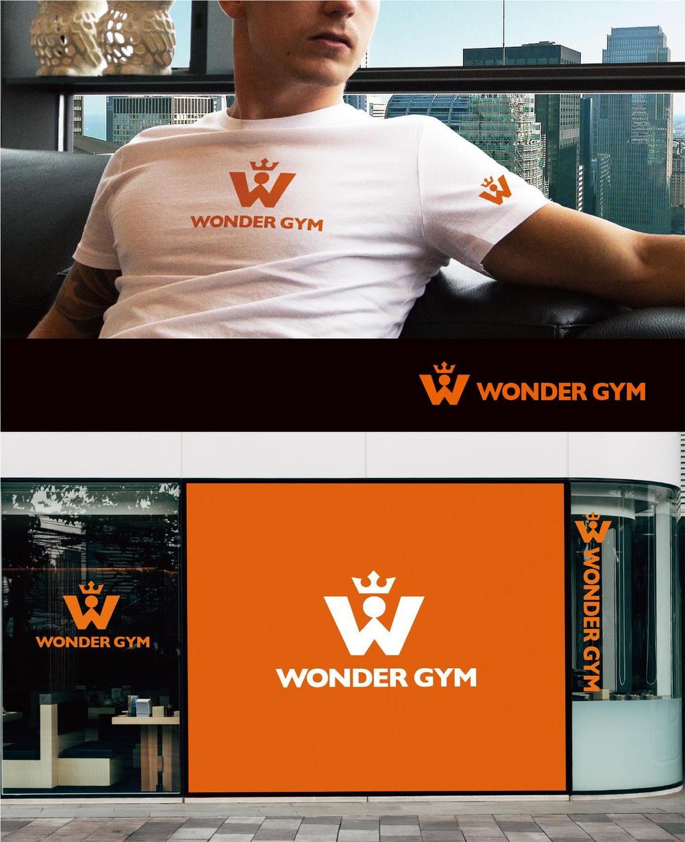 フィットネスジム「WONDER GYM」のロゴ