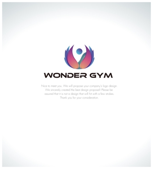 RYUNOHIGE (yamamoto19761029)さんのフィットネスジム「WONDER GYM」のロゴへの提案
