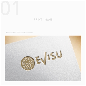 waganami (noses_design_company)さんのビジネスモデル『EVISU』のロゴへの提案