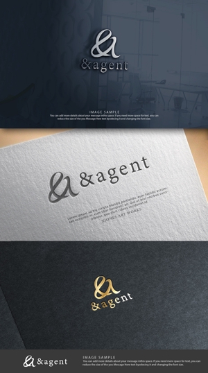 NJONESKYDWS (NJONES)さんの高級婚活サイト【&agent】のロゴへの提案