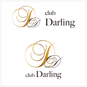 tacit_D (tacit_D)さんのclub Darling ロゴへの提案