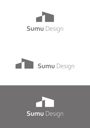 デザインタカダ (designbox2877)さんの建築・インテリアデザイン会社　Sumu Designのロゴ作成依頼への提案