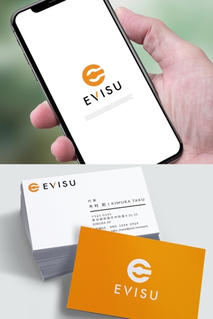 YOO GRAPH (fujiseyoo)さんのビジネスモデル『EVISU』のロゴへの提案