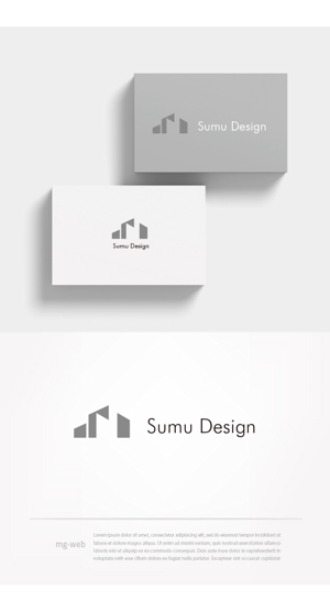 mg_web (mg_web)さんの建築・インテリアデザイン会社　Sumu Designのロゴ作成依頼への提案