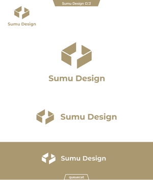queuecat (queuecat)さんの建築・インテリアデザイン会社　Sumu Designのロゴ作成依頼への提案
