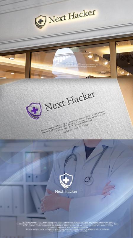 NJONESKYDWS (NJONES)さんのIT企業「Next Hacker」、次世代クリニック「iClinic」のロゴ作成依頼への提案