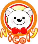 鮎乃 (ayun0)さんの「ベビー＆キッズ玩具　nicoly（ニコリ）」のロゴ作成への提案