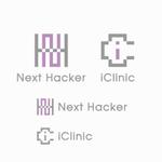 agnes (agnes)さんのIT企業「Next Hacker」、次世代クリニック「iClinic」のロゴ作成依頼への提案