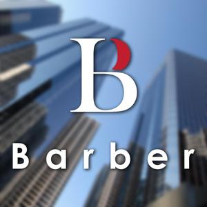 stack (stack)さんのプレゼン企画会社「Barber」のロゴ募集への提案