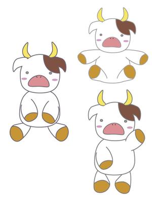 utaoriさんの萌え可愛いインテリア雑貨風熊のキャラクターデザインへの提案