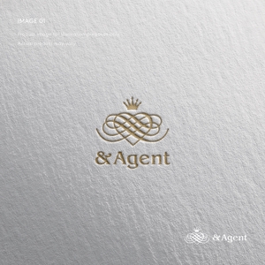 doremi (doremidesign)さんの高級婚活サイト【&agent】のロゴへの提案