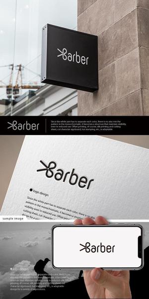 neomasu (neomasu)さんのプレゼン企画会社「Barber」のロゴ募集への提案
