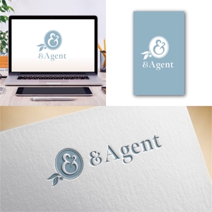 Hi-Design (hirokips)さんの高級婚活サイト【&agent】のロゴへの提案