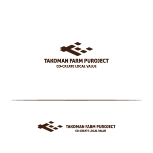 tom-ho (tom-ho)さんの菓子店の「TAKOMAN　FARM　PROJECT」のロゴへの提案
