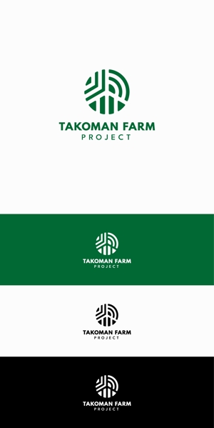 designdesign (designdesign)さんの菓子店の「TAKOMAN　FARM　PROJECT」のロゴへの提案