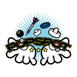 ナバラ (inazuma)さんの新業態「POPSPOT」ロゴイラスト作成依頼への提案