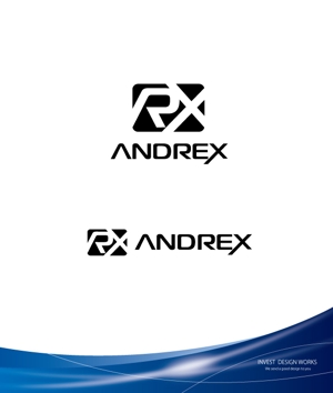 invest (invest)さんのコンサルティング事業のサイトのANDREXのロゴへの提案