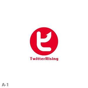 さんの「t Rising」のロゴ作成への提案