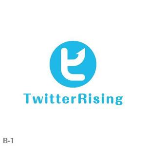 さんの「t Rising」のロゴ作成への提案