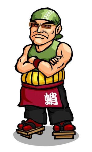 フェットマニア (fett)さんの【継続依頼有り】たこ専門ECサイトのキャラクター募集◆70年代スポーツ漫画風ガンコ職人キャラへの提案