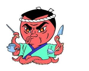 松田まさお (m-mario)さんの【継続依頼有り】たこ専門ECサイトのキャラクター募集◆70年代スポーツ漫画風ガンコ職人キャラへの提案