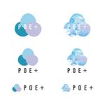 BUTTER GRAPHICS (tsukasa110)さんの芸能事務所「POE＋（ポエプラス）」のロゴへの提案