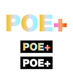 p_design (ponizou)さんの芸能事務所「POE＋（ポエプラス）」のロゴへの提案