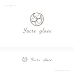 BLOCKDESIGN (blockdesign)さんのパティスリー兼カフェ「sucre glace」の店のロゴへの提案