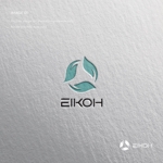 doremi (doremidesign)さんのトライアングル健康法サロン『EIKOH』のロゴへの提案
