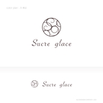 BLOCKDESIGN (blockdesign)さんのパティスリー兼カフェ「sucre glace」の店のロゴへの提案