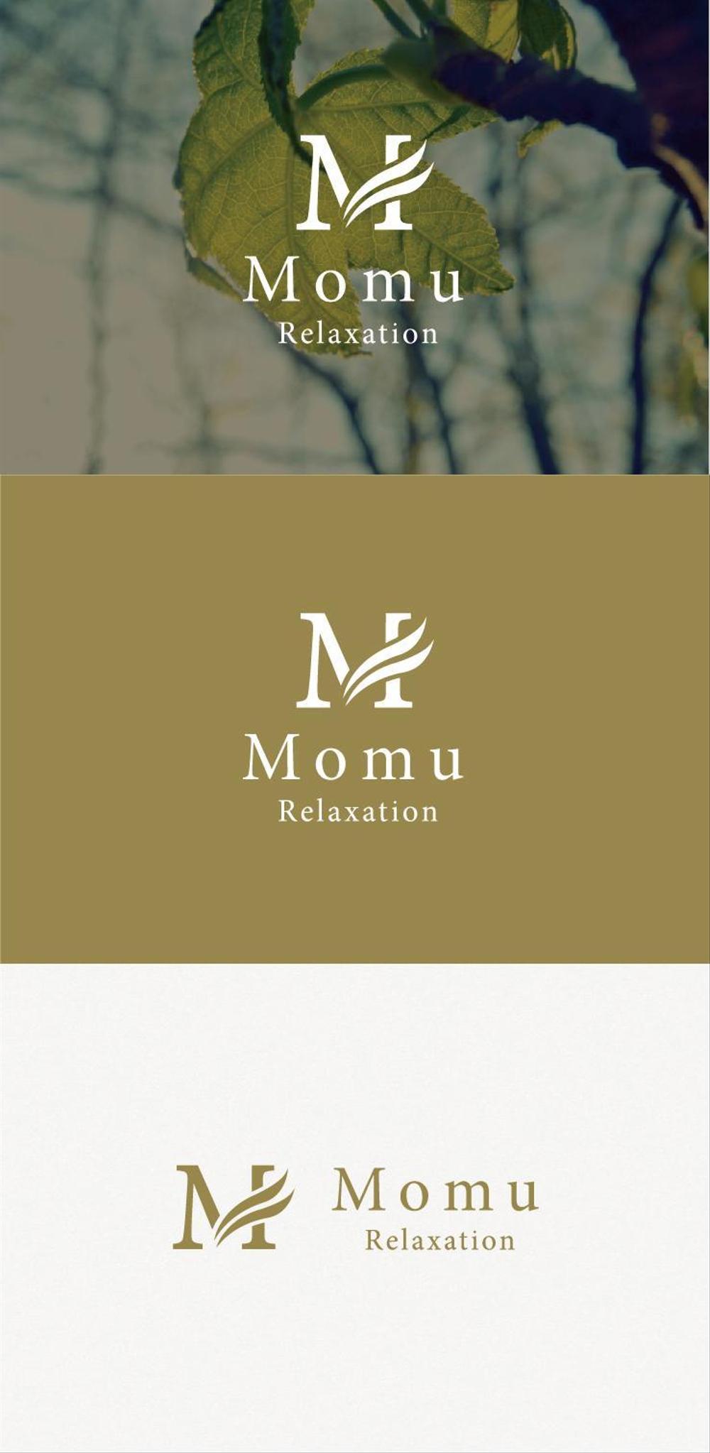 メンズエステ「リラクゼーションMomu」のロゴ