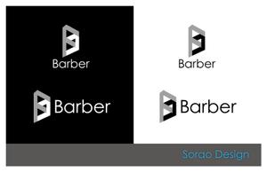 s-design (sorao-1)さんのプレゼン企画会社「Barber」のロゴ募集への提案