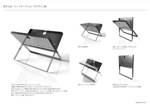 nakahさんのキャンプ用品製作（ファイヤーグリル）希望　※その他キャンプ用品の提案も募集中への提案