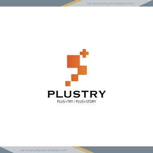 XL@グラフィック (ldz530607)さんの株式会社PLUSTRY　の会社　ロゴへの提案