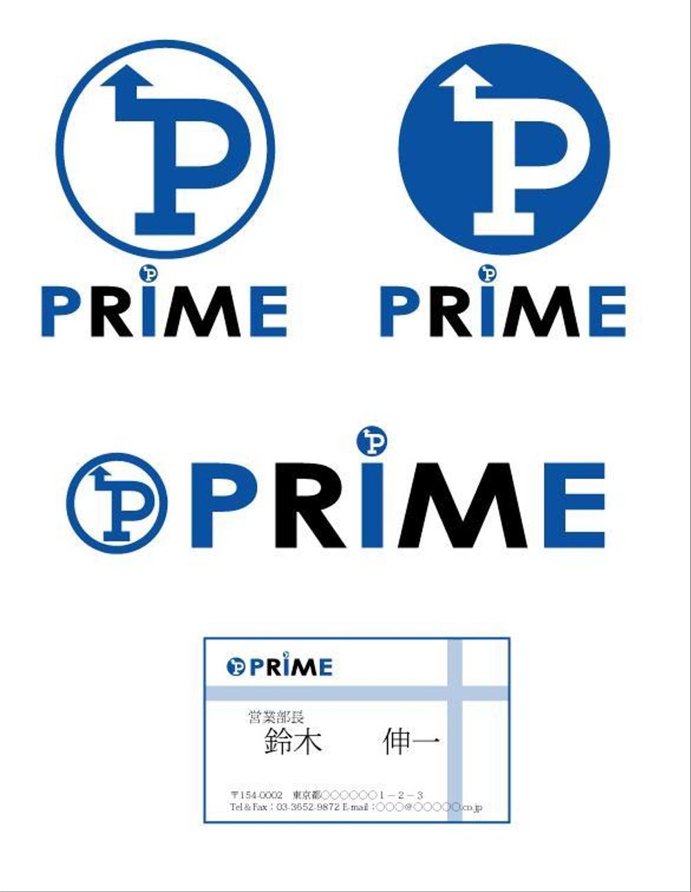 会社のロゴと名刺デザイン作成