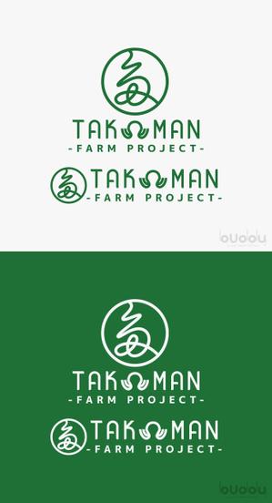 buddy knows design (kndworking_2016)さんの菓子店の「TAKOMAN　FARM　PROJECT」のロゴへの提案