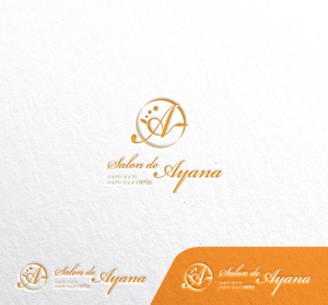 ELDORADO (syotagoto)さんのハイパーナイフ・ハイパーシェイプ専門店　サロン　ド　アヤナ　の　ロゴへの提案