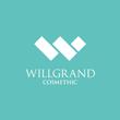 WILLGRAND COSMETHIC　様　ロゴマークデザイン案　ブルー背景-01.jpg