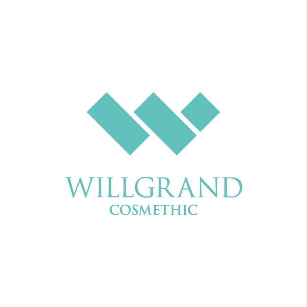 「WILLGRAND　COSMETICS」のロゴ作成